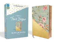 NIV, True Images Bible, Imitation Leather, Blue/Gold: The Bible for Teen Girls Cover Image