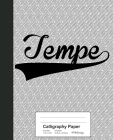 Calligraphy Paper: TEMPE Notebook Cover Image