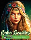 Boho Beauties: Relax and Unleash Your Creativity with Boho Beauties Coloring Book By Luka Poe Cover Image