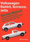 Volkswagen Rabbit, Scirocco, Jetta Service Manual: 1980-1984 Cover Image