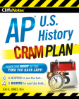 CliffsNotes AP U.S. History Cram Plan Cover Image