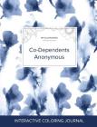Adult Coloring Journal: Co-Dependents Anonymous (Pet Illustrations, Blue Orchid) By Courtney Wegner Cover Image