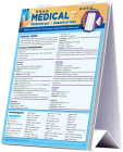 Medical Terminology & Abbreviations Desktop Easel Book: A Quickstudy Reference Tool for Students and Medical, Health & Administrative Fields Cover Image