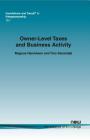 Owner-Level Taxes and Business Activity (Foundations and Trends(r) in Entrepreneurship #53) By Magnus Henrekson, Tino Sanandaji Cover Image