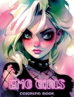 Emo Girls: Coloring Book By Victoria Miller Cover Image