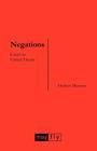 Negations: Essays in Critical Theory By Herbert Marcuse, Steffen G. Bohm (Editor), Jeremy J. Shapiro (Translator) Cover Image