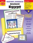 History Pockets: Ancient Egypt, Grade 4 - 6 Teacher Resource By Evan-Moor Corporation Cover Image