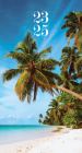 Tropical Beach Academic July 2023 - June 2025 3.5 X 6.5 2-Year Pocket Planner Cover Image