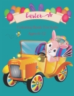 Easter Coloring Book: Happy Activity Easter Coloring Book For Kid Ages 6-12, Teen, Boy, Girl, Size 8.5*11,51 Pages By Sunny Nana Cover Image