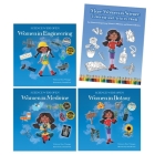 More Women in Science Paperback Book Set with Coloring and Activity Book By Mary Wissinger, Danielle Pioli (Illustrator) Cover Image