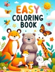 Easy Coloring book: Let Your Cares Melt Away as You Color Your Way to Calm with Our Easy Coloring Collection - Each Stroke a Step Towards Cover Image