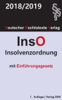 Insolvenzordnung: InsO mit Einführungsgesetz By Redaktion Drv (Editor) Cover Image