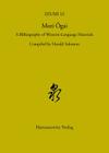 Mori Ogai: A Bibliography of Western-Language Material Cover Image