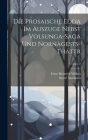 Die Prosaische Edda Im Auszuge Nebst Volsunga-Saga Und Nornagests-Tháttr; Volume 2 Cover Image
