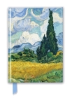 Van Gogh: Wheat Field with Cypresses (Foiled Journal) (Flame Tree Notebooks) Cover Image