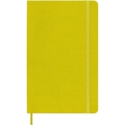 Moleskine Classic Notebook, Large, Ruled, Hay Yellow, Silk Hard Cover (5 x 8.25) By Moleskine Cover Image