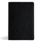 CSB Everyday Study Bible, Black Bonded Leather By CSB Bibles by Holman Cover Image
