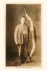 Vintage Journal Man Standing with Longhorns By Found Image Press (Producer) Cover Image