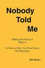 Nobody Told Me By Mel Reaves Cover Image