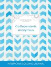 Adult Coloring Journal: Co-Dependents Anonymous (Butterfly Illustrations, Watercolor Herringbone) By Courtney Wegner Cover Image