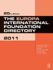 The Europa International Foundation Directory By Cathy Hartley (Editor) Cover Image