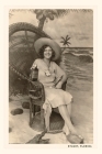 Vintage Journal Woman Posing in Stuart, Florida By Found Image Press (Producer) Cover Image