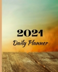 Daily Planner: 365 Days One Page Per Day 5am-8pm/Personal Organizer, To-Do List Agenda Book By Edie Riosa Cover Image