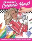 Drag Race Coloring Book: 20 pages of adult coloring, activities, puzzles and fun! Cover Image