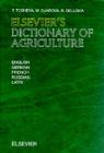 Elsevier's Dictionary of Agriculture: In English, German, French, Russian and Latin Cover Image