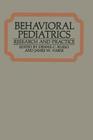 Behavioral Pediatrics: Research and Practice By Dennis C. Russo Cover Image