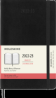 Moleskine 2023 Daily Planner, 18M, Large, Black, Soft Cover (5 x 8.25) Cover Image