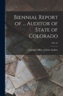 Biennial Report of ... Auditor of State of Colorado; 1921-22 Cover Image
