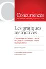 Les pratiques restrictives Cover Image