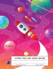 Picture Space And Dashed Midline for kids 3-5: Dotted Midline Notebook For Boys With Space to Write and Draw / Rocket cover Cover Image