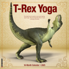 T-Rex Yoga 2025 12 X 12 Wall Calendar By Willow Creek Press Cover Image