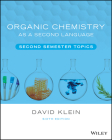 Organic Chemistry as a Second Language: Second Semester Topics Cover Image