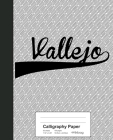 Calligraphy Paper: VALLEJO Notebook By Weezag Cover Image