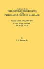 Abstracts of the Testamentary Proceedings of the Prerogative Court of Maryland. Volume XXVII: 1753, 1750-1751, Libers: 33 (Pp. 126-End), 34, 35 (Pp. 1 By Jr. Skinner, Vernon L. Cover Image
