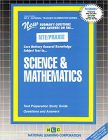 SCIENCE AND MATHEMATICS: Passbooks Study Guide (National Teacher Examination Series) By National Learning Corporation Cover Image