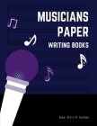 Musicians Paper Writing Books By Chnotebook Lined Cover Image