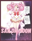Sailor Moon: Coloring Book for Kids and Adults with Fun, Easy, and Relaxing Cover Image