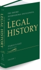 The Oxford International Encyclopedia of Legal History: 6-Volume Set Cover Image