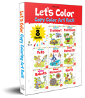 Let's Colour Copy Colouring Boxset By Wonder House Books Cover Image