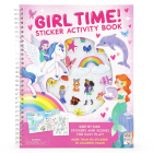 Girl Time! Sticker Activity Book Cover Image