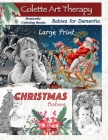 Dementia Coloring Books Christmas Babies By Colette Art Therapy Cover Image