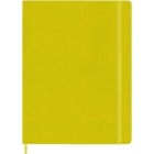 Moleskine Classic Notebook, Extra Large, Ruled, Hay Yellow, Silk Hard Cover (7.5 x 10) By Moleskine Cover Image
