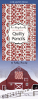 Ann Hazelwood's Red & White Quilty Pencils: 10 Pretty Pencils: 10 Pretty Pencils By Ann Hazelwood Cover Image