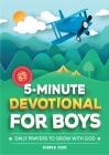 5-Minute Devotional for Boys: Daily Prayers to Grow with God Cover Image