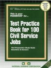 TEST PRACTICE BOOK FOR 100 CIVIL SERVICE JOBS: Passbooks Study Guide (General Aptitude and Abilities Series) Cover Image