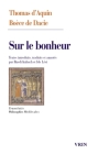 Sur Le Bonheur (Translatio) By Thomas D'Aquin, Boece de Dacie, Ide Fouche (Notes by) Cover Image